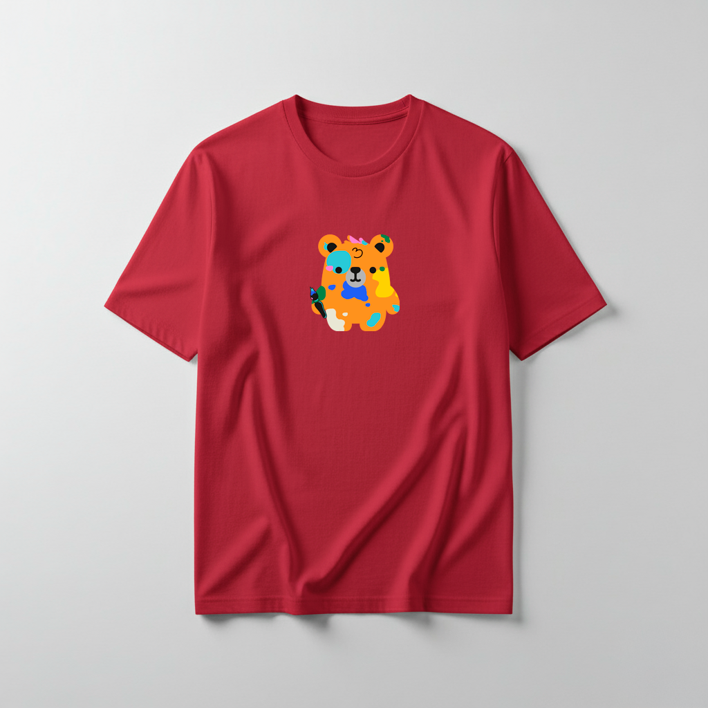 Estampa Urso Artista APAE Guabiruba
