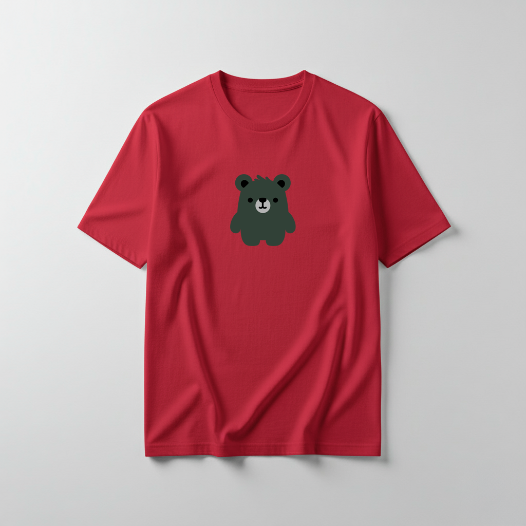 Estampa Urso Militar APAE Brusque