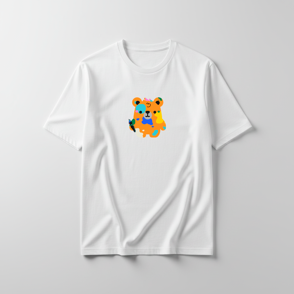 Estampa Urso Artista APAE Guabiruba