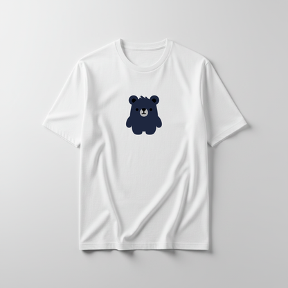 Estampa Urso Básico Marinho AMA Brusque