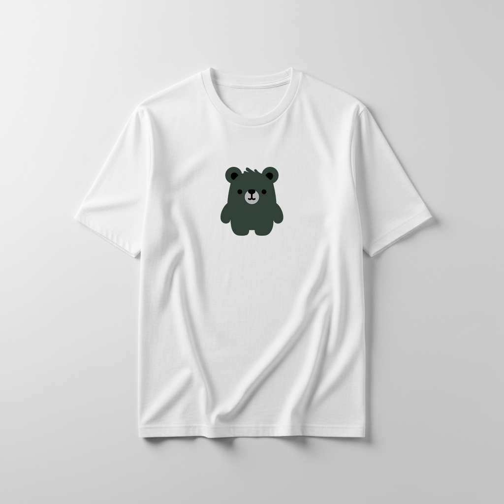 Estampa Urso Militar APAE Brusque
