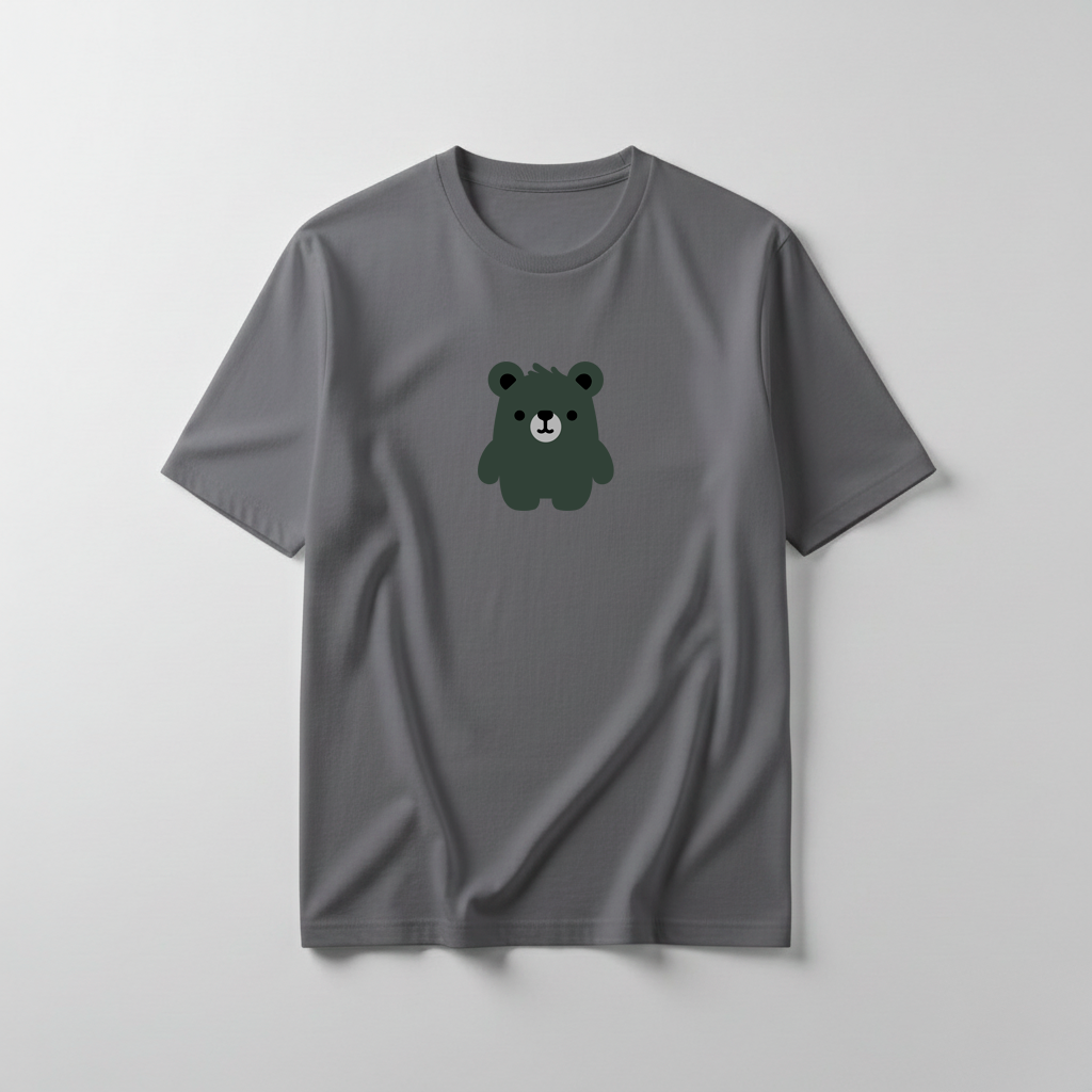 Estampa Urso Militar APAE Brusque