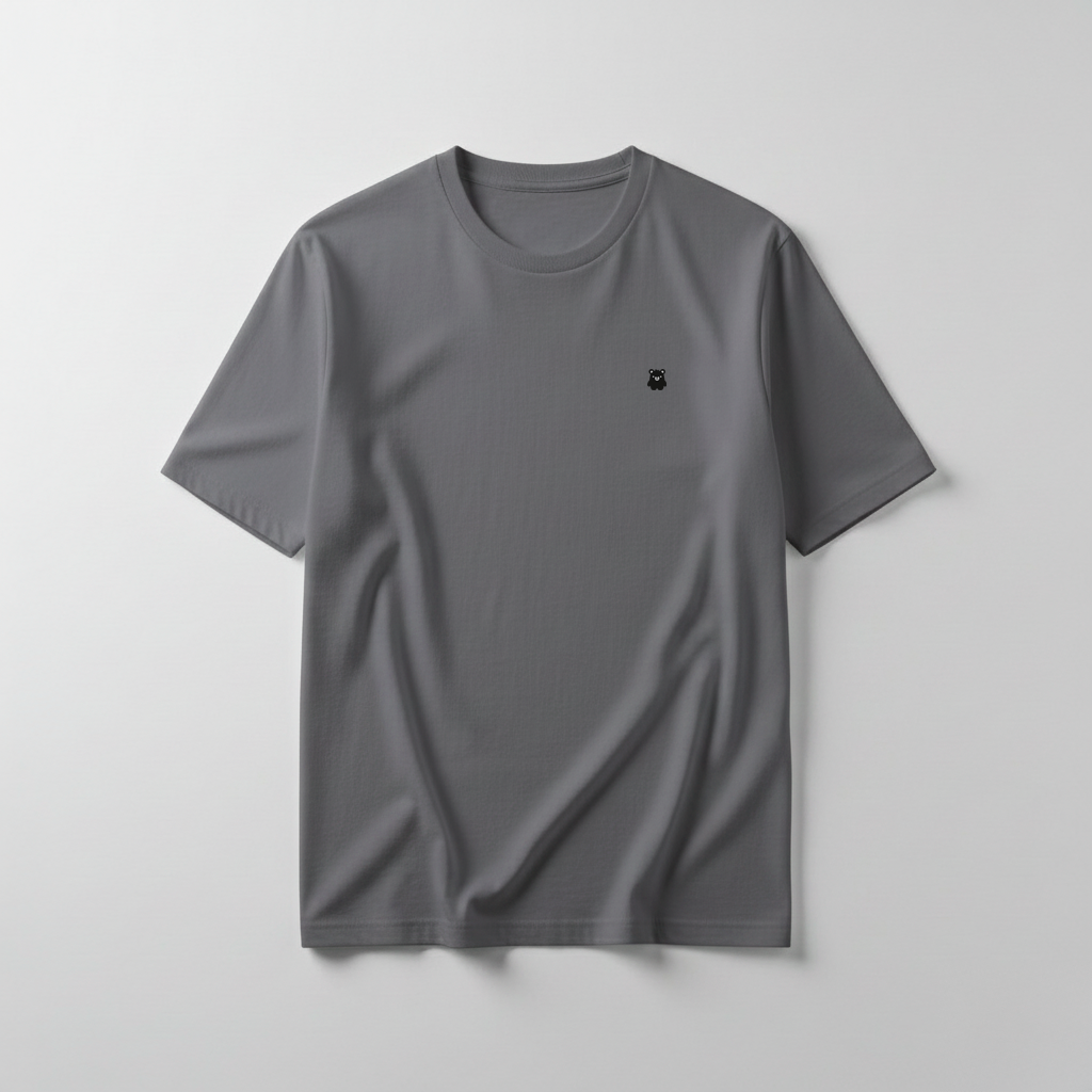 Estampa Urso Básico Preto APAE Guabiruba