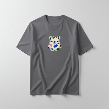 Estampa Urso Retalho AMA Brusque
