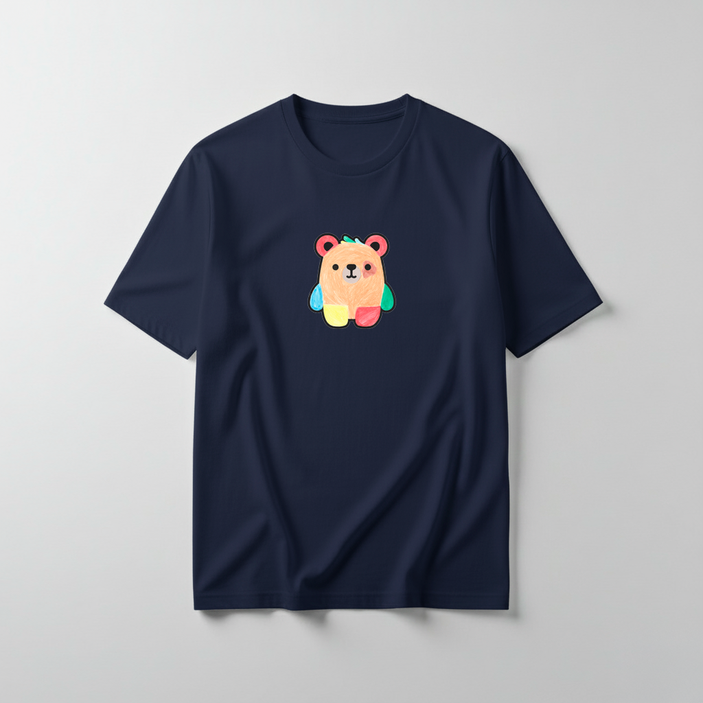 Estampa Urso Benjamim APAE Brusque