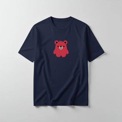Estampa Urso Básico Bordo APAE Guabiruba
