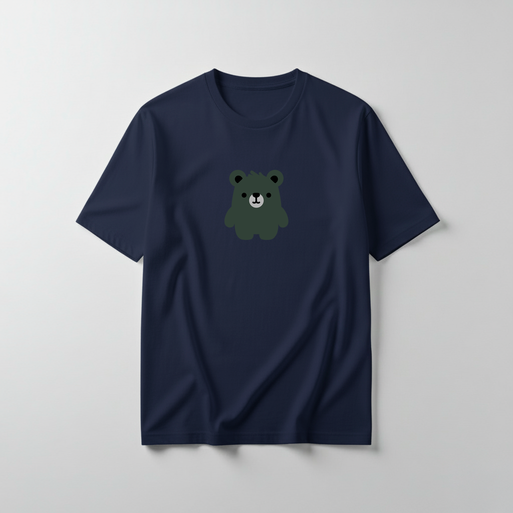 Estampa Urso Militar APAE Brusque