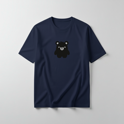 Estampa Urso Básico Preto APAE Guabiruba