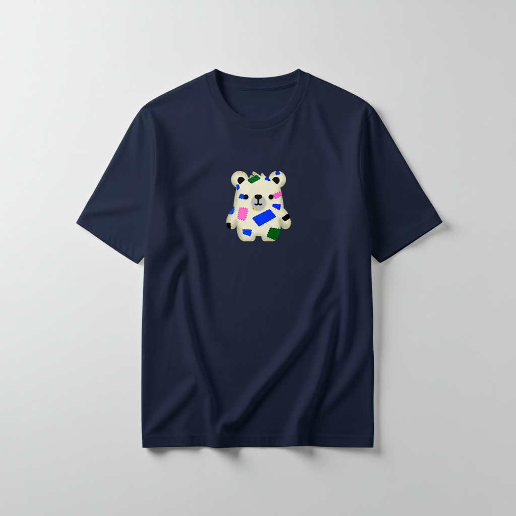 Estampa Urso Retalho AMA Brusque