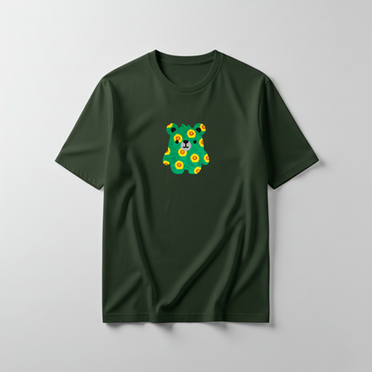 Estampa Urso Girassol APAE Brusque