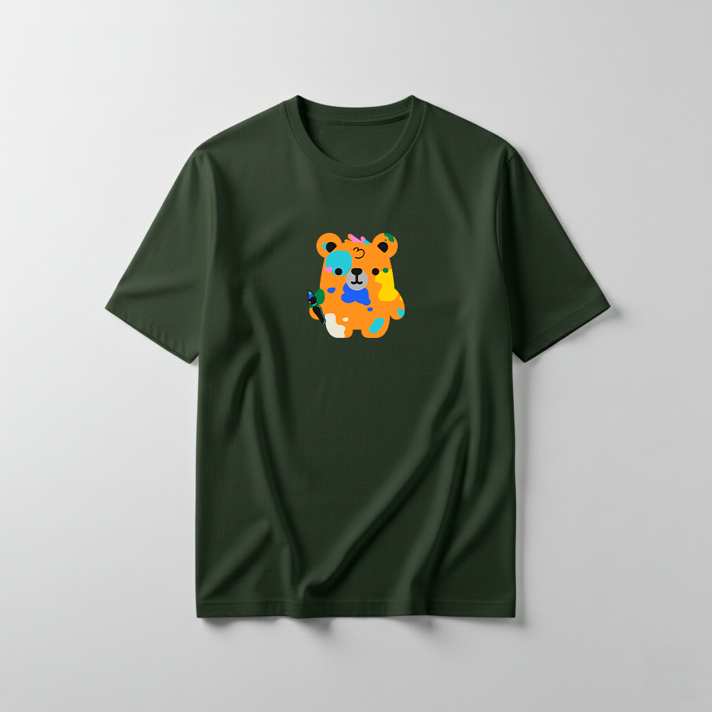 Estampa Urso Artista APAE Guabiruba