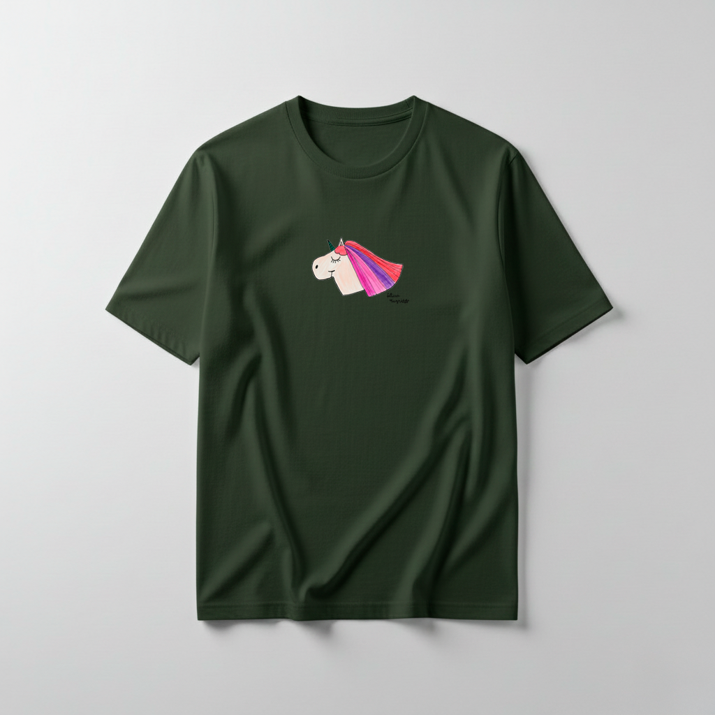 Estampa Unicórnio Artista Letícia Ingrid Barbosa Santos Antonangeli