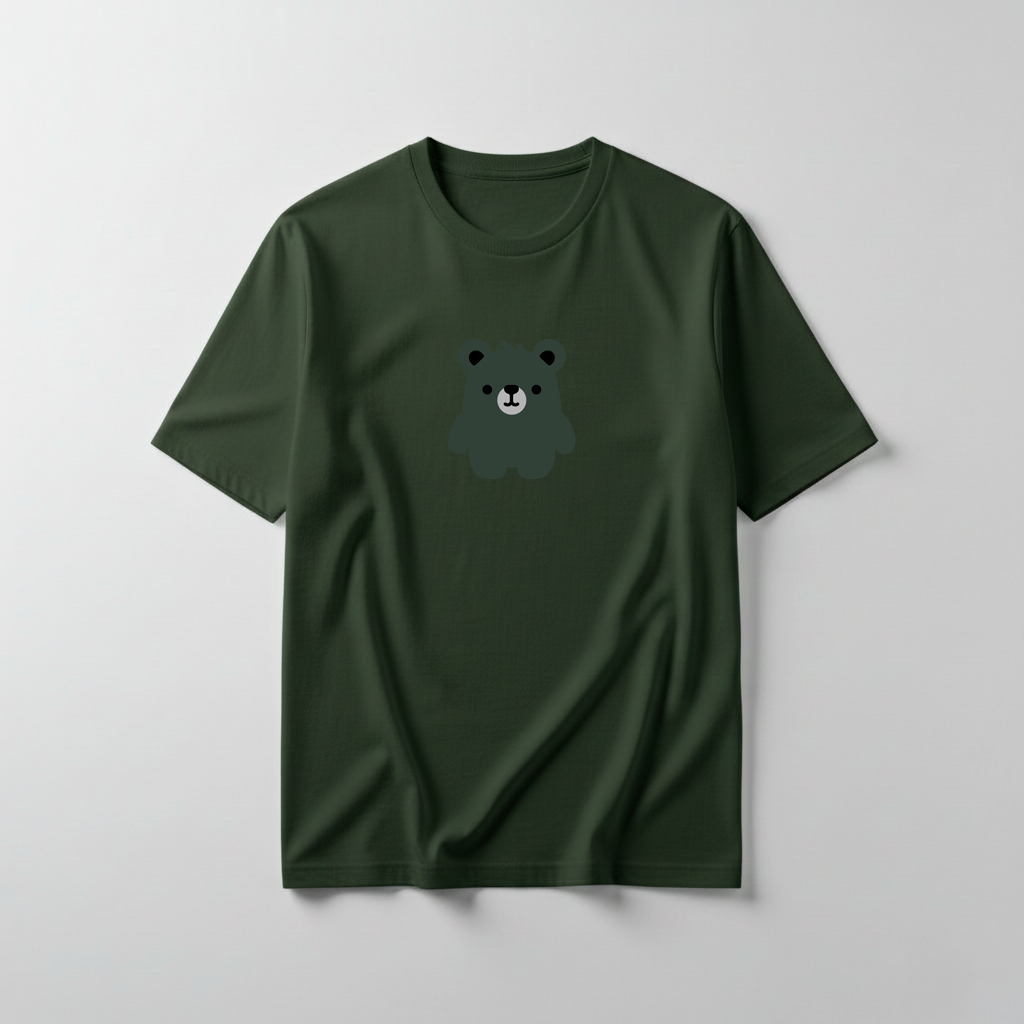 Estampa Urso Militar APAE Brusque