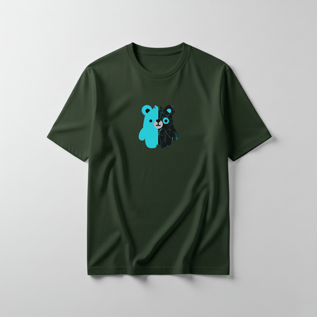 Estampa Urso Robô APAE Brusque