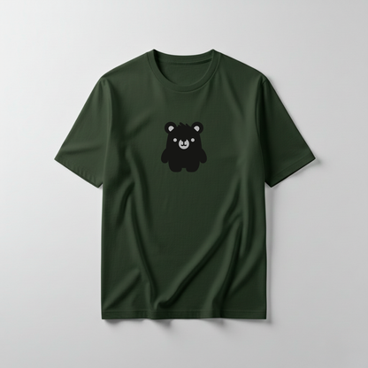 Estampa Urso Básico Preto APAE Guabiruba