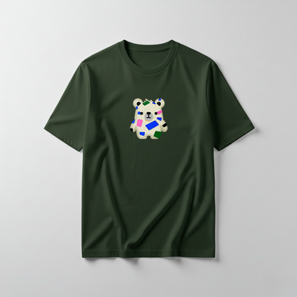 Estampa Urso Retalho AMA Brusque
