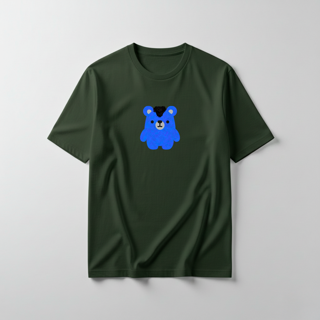Estampa Urso Topete AMA Brusque