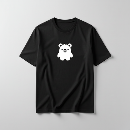 Estampa Urso Básico Branco APAE Brusque