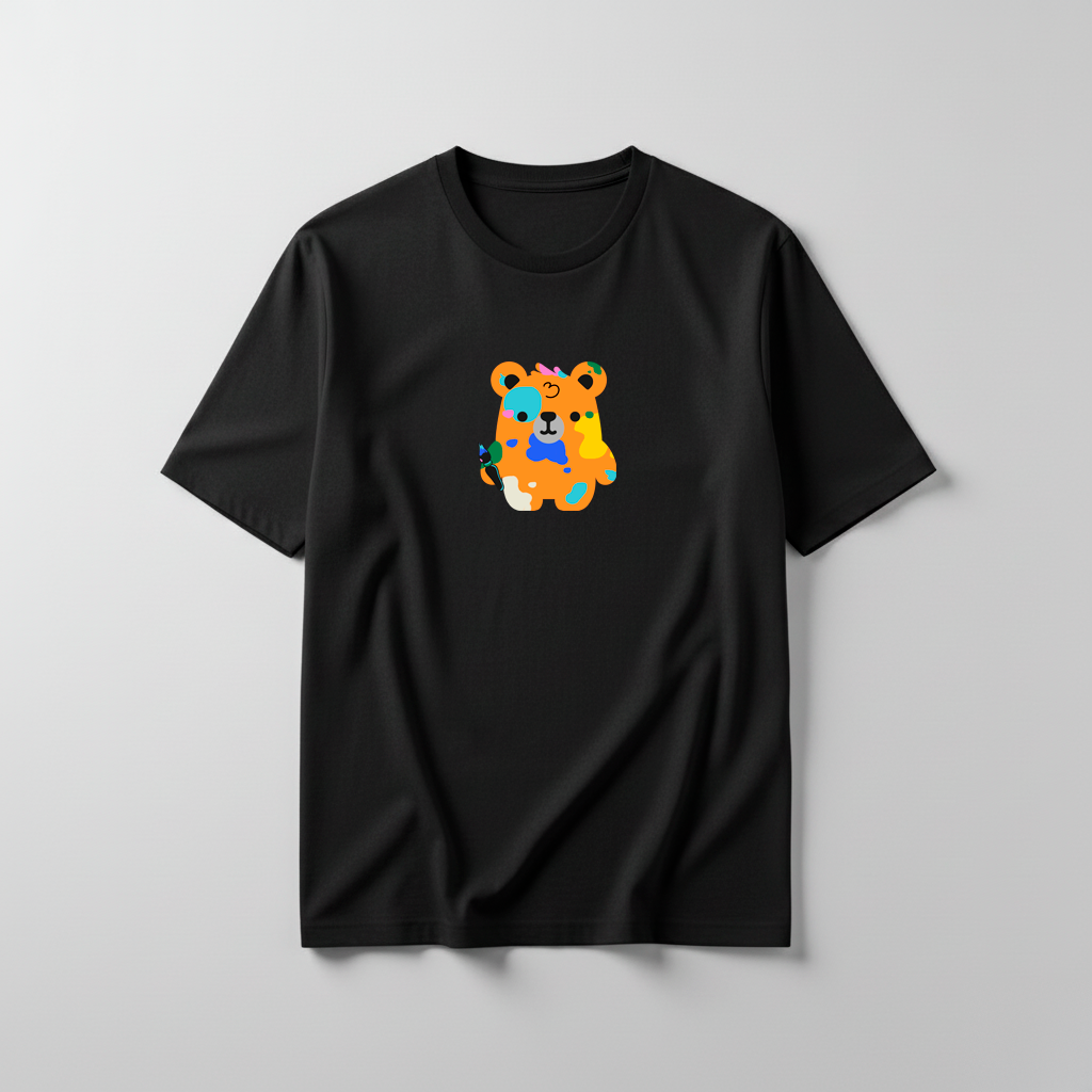 Estampa Urso Artista APAE Guabiruba