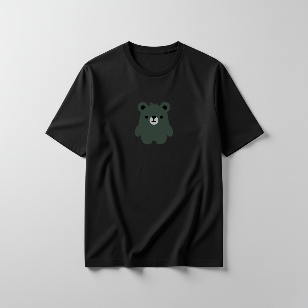 Estampa Urso Militar APAE Brusque