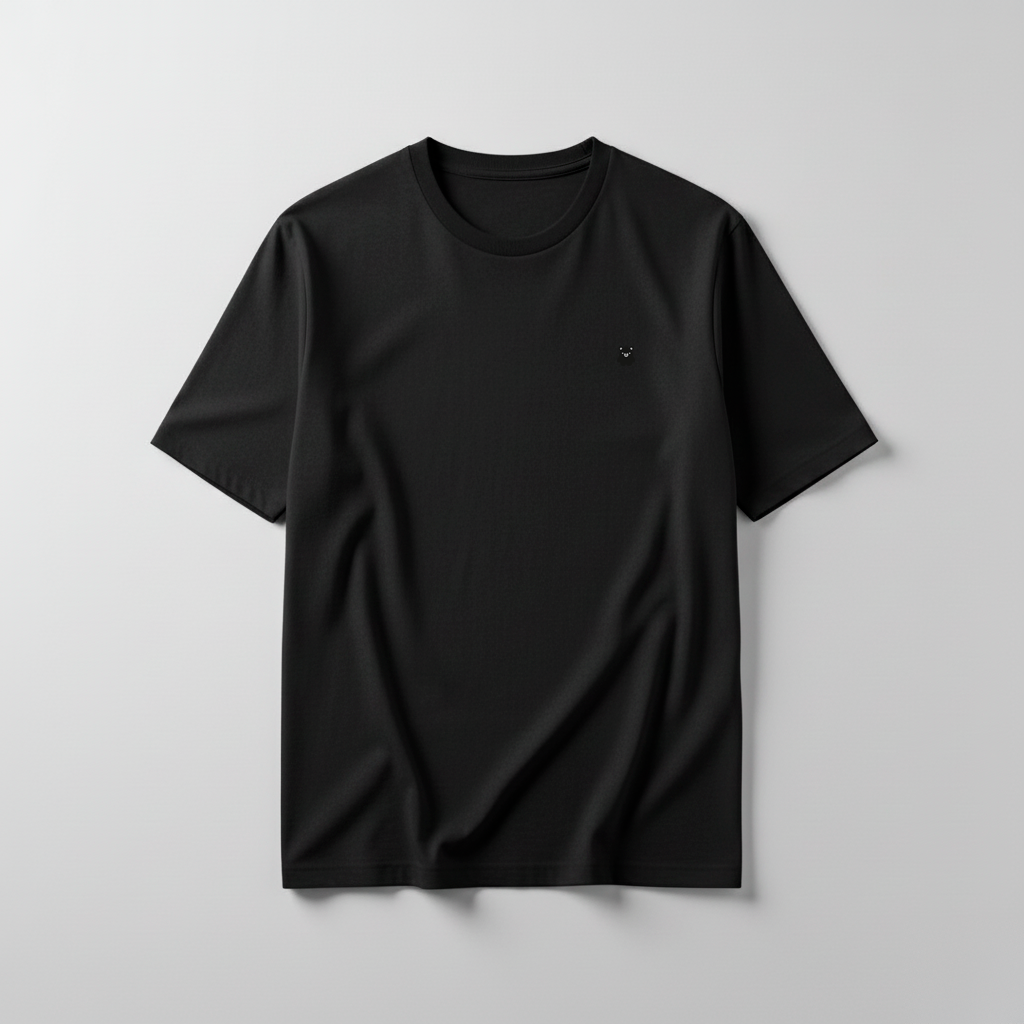 Estampa Urso Básico Preto APAE Guabiruba