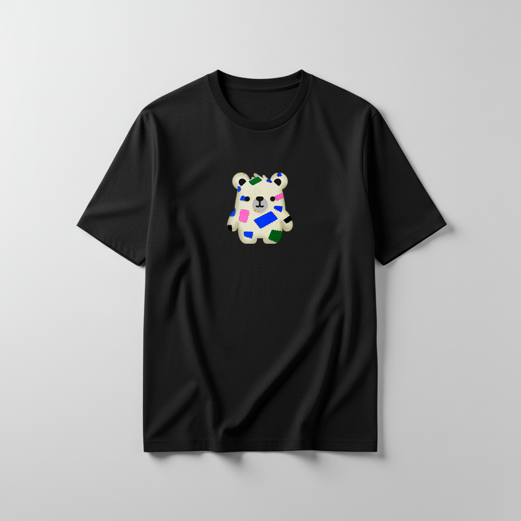 Estampa Urso Retalho AMA Brusque