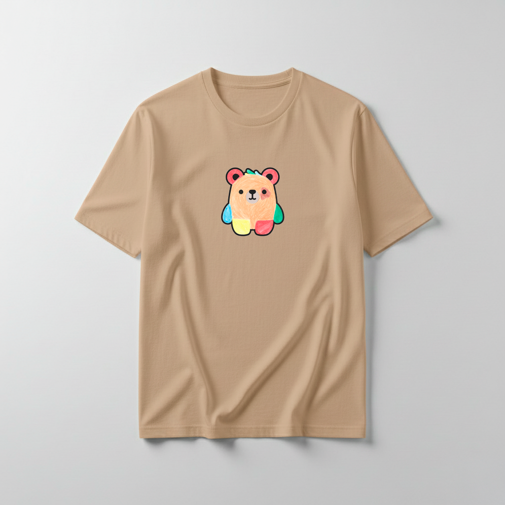 Estampa Urso Benjamim APAE Brusque