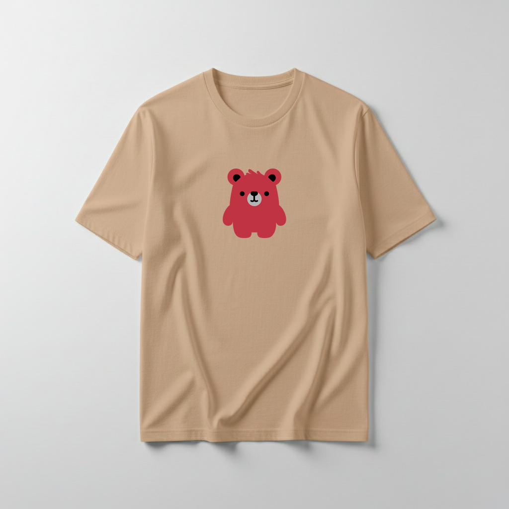 Estampa Urso Básico Bordo APAE Guabiruba