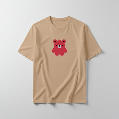 Estampa Urso Básico Bordo APAE Guabiruba