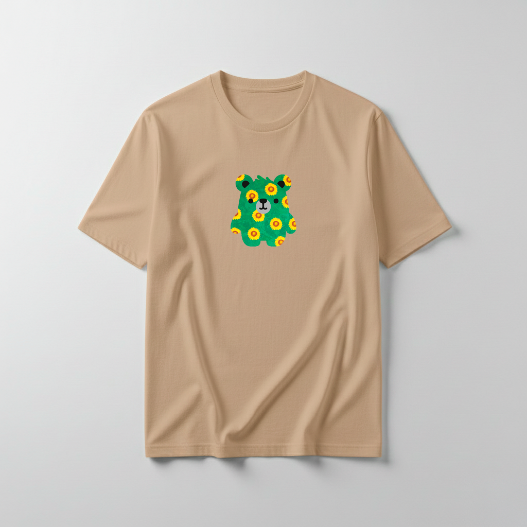 Estampa Urso Girassol APAE Brusque