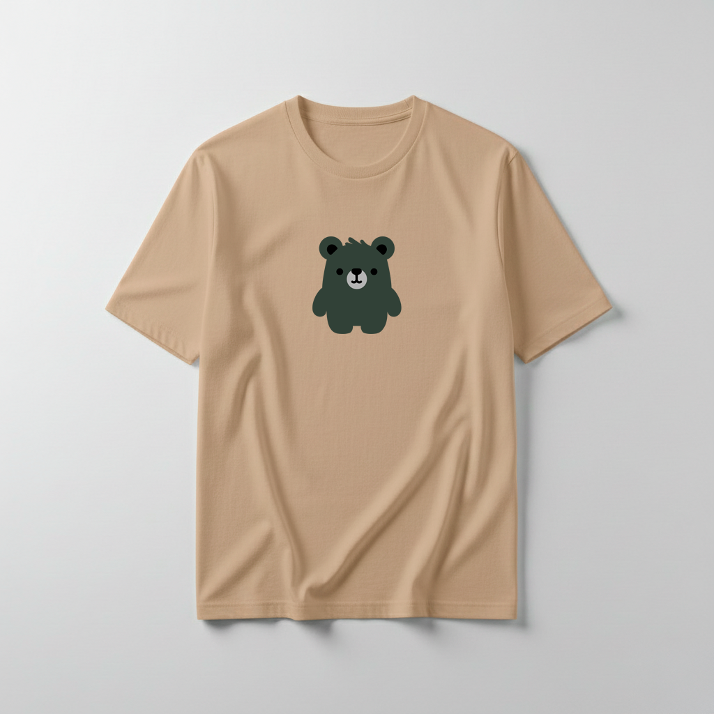 Estampa Urso Militar APAE Brusque