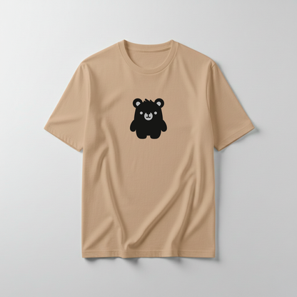 Estampa Urso Básico Preto APAE Guabiruba