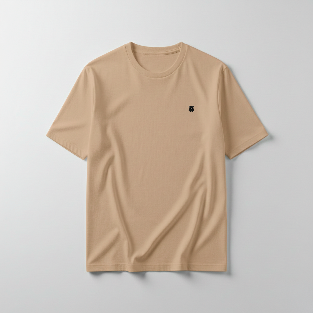 Estampa Urso Básico Preto APAE Guabiruba