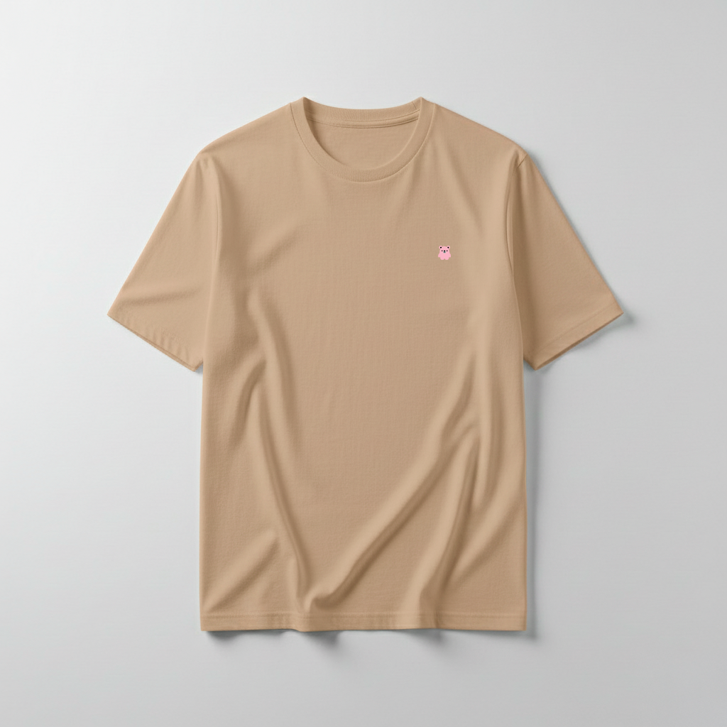 Estampa Urso Básico Rosa AMA Brusque