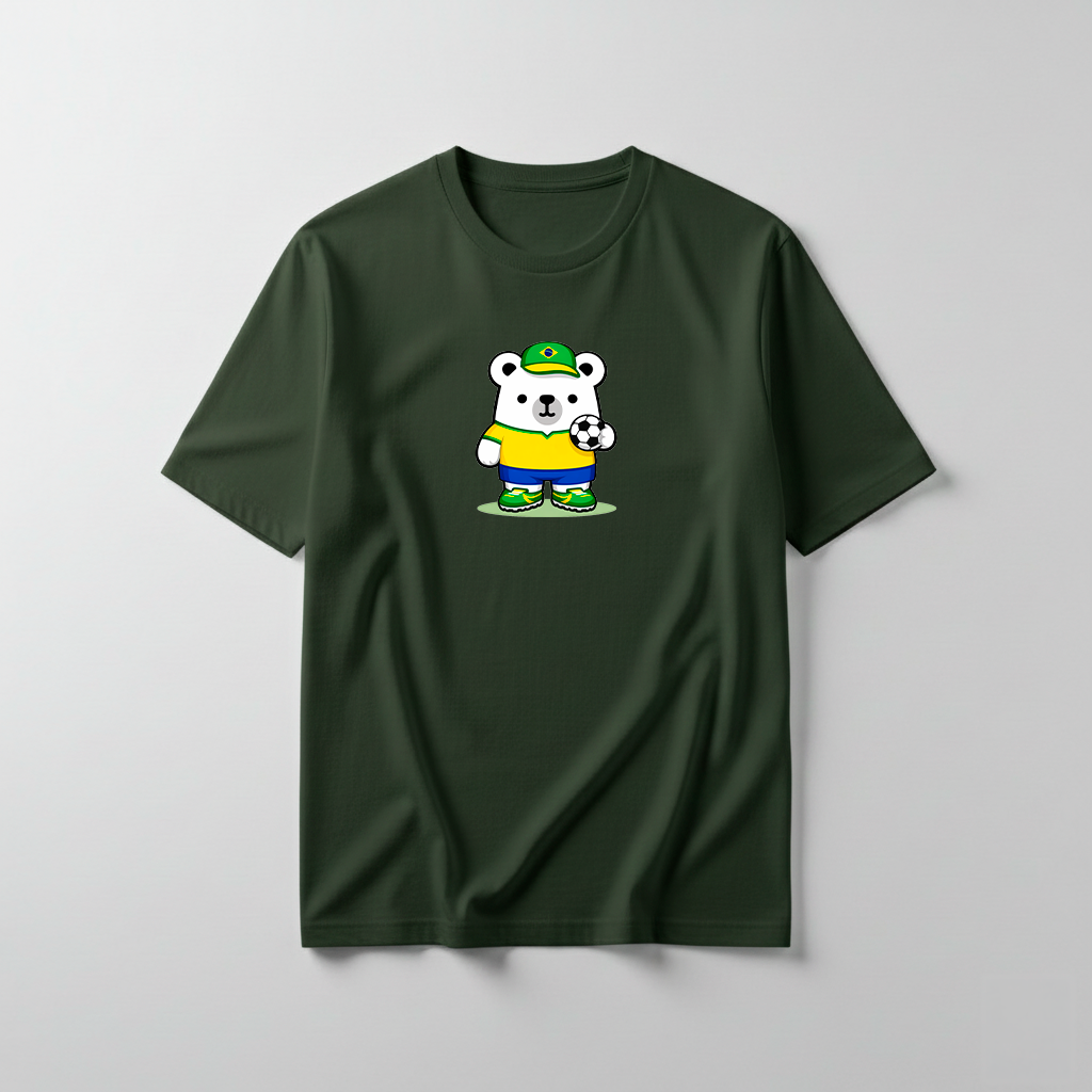 Estampa Urso Brasil -  APAE Brusque