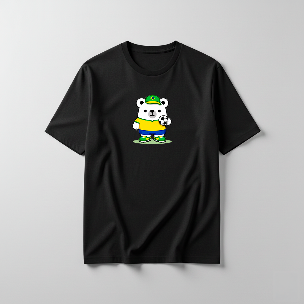Estampa Urso Brasil -  APAE Brusque