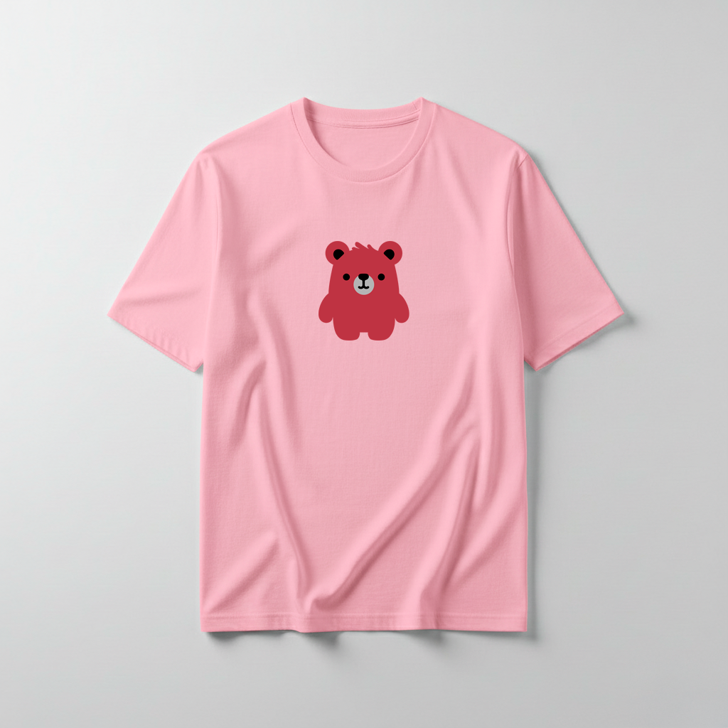 Estampa Urso Básico Bordo APAE Guabiruba