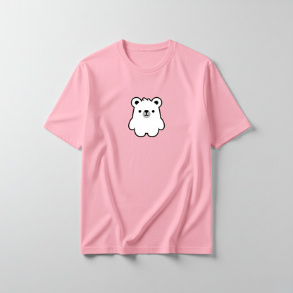 Estampa Urso Básico Branco APAE Brusque