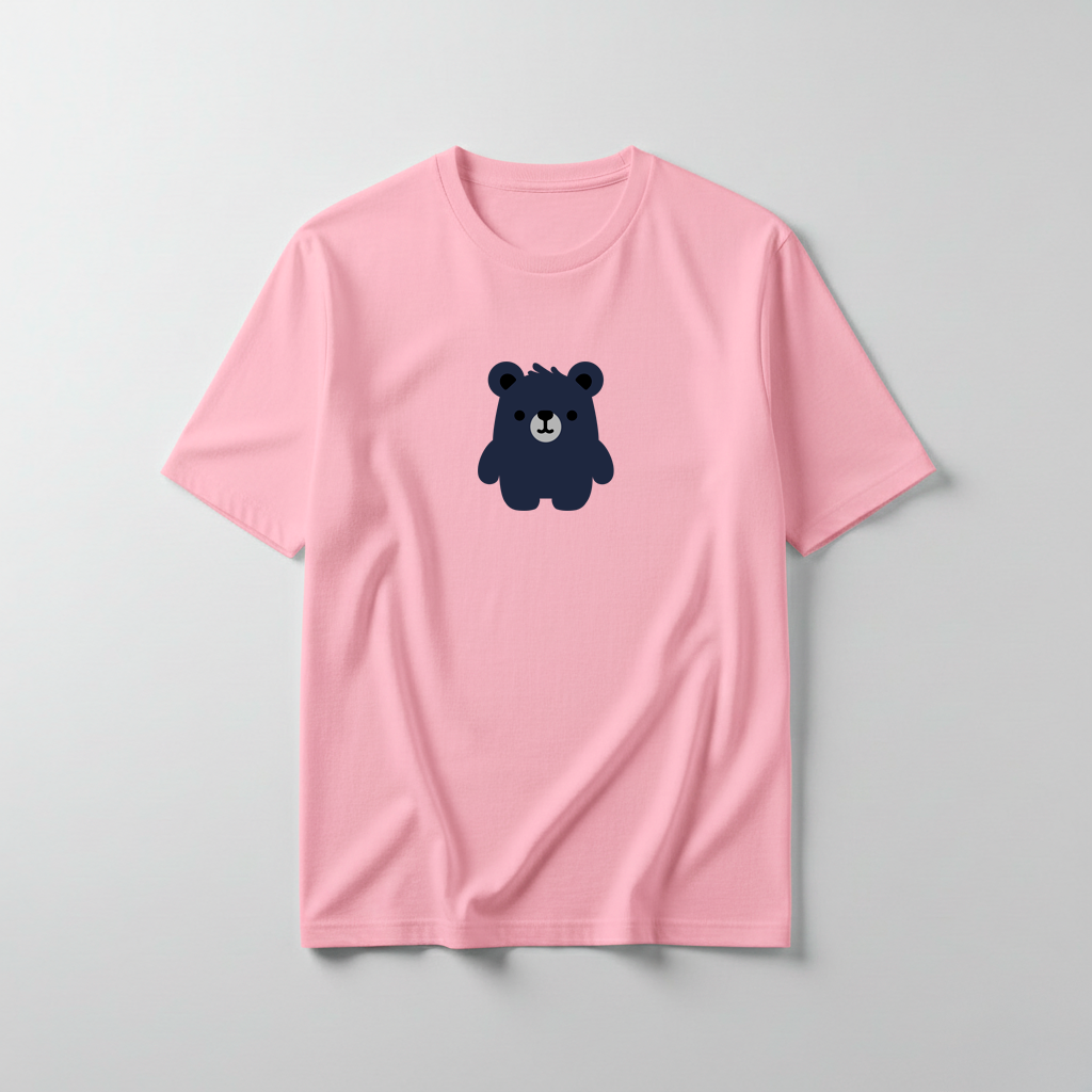 Estampa Urso Básico Marinho AMA Brusque