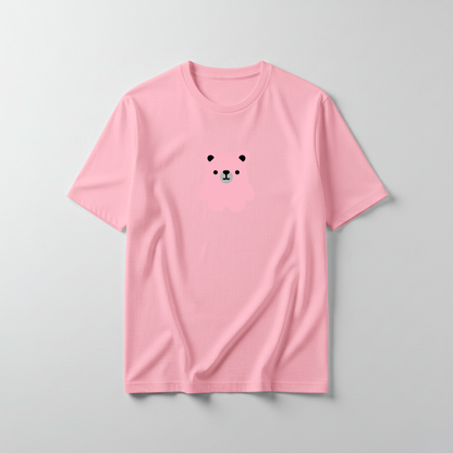 Estampa Urso Básico Rosa AMA Brusque