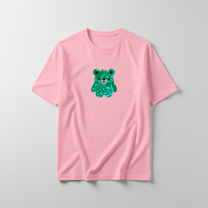 Estampa Urso Verde Estampado APAE Guabiruba