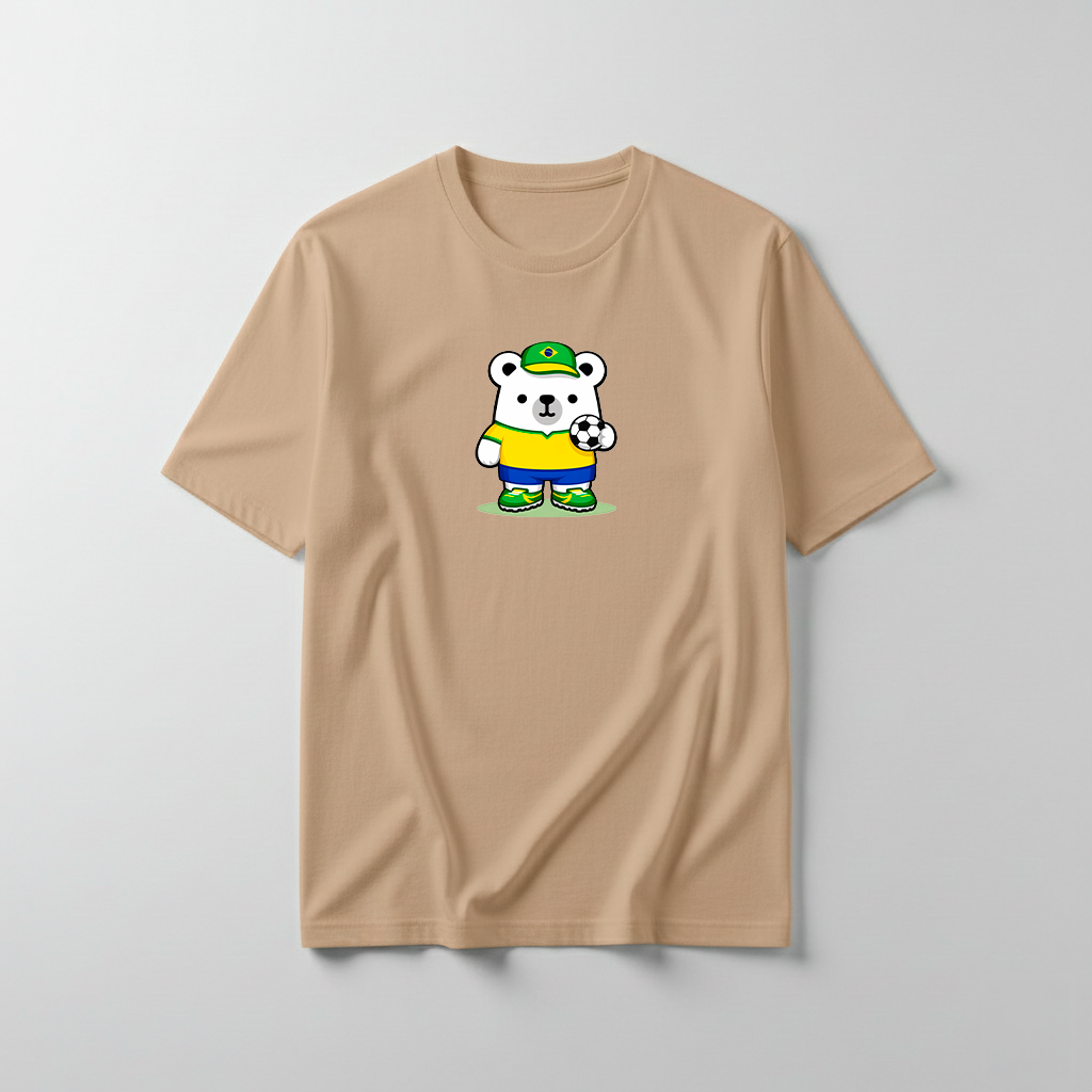 Estampa Urso Brasil -  APAE Brusque