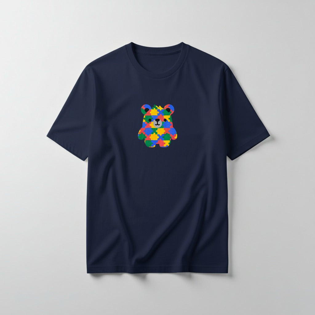 Estampa Urso Autismo AMA Brusque