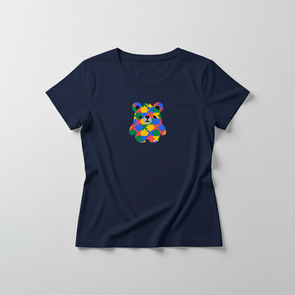 Estampa Urso Autismo AMA Brusque