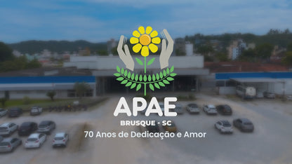 Estampa Urso Estrelar APAE Brusque